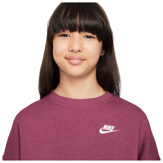 Nike Παιδικό φούτερ Sportswear Club Fleece Nike Παιδικό φούτερ Sportswear Club Fleece